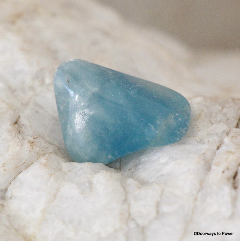 Lemurian Indigo Calcite Crystal