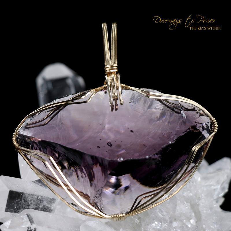 Power of Kings Andara Crystal Pendant 14k 'Ancient Kings'