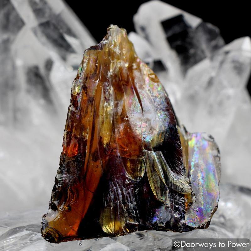 Smokey Earth Shaman Elder Monatomic Andara Crystal