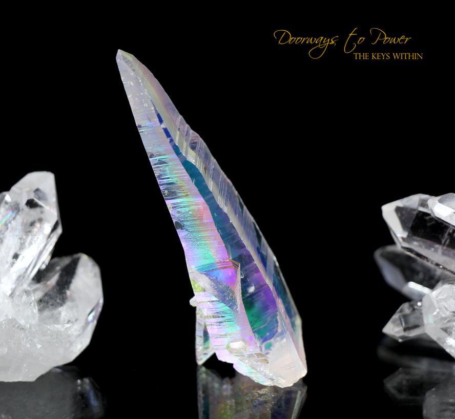 Angel Aura Colombian Lemurian Quartz Record Keeper Crystal