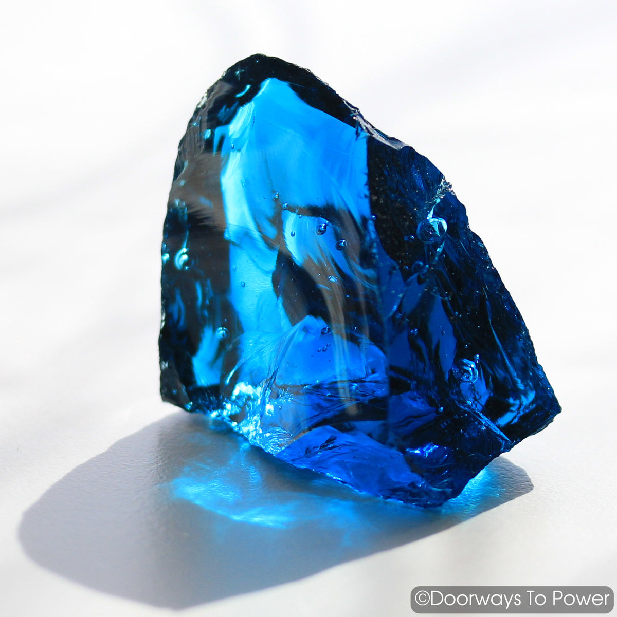 Electric Blue Atlantean Monatomic Andara Crystal