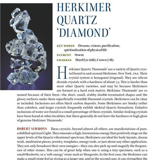 Black Tourmaline & Herkimer Diamonds Pendulum .925 SS