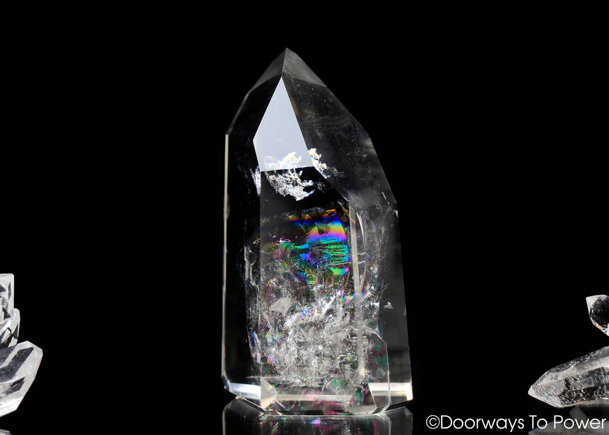 John of God Quartz Casa Crystal Point Channeling & Rainbows