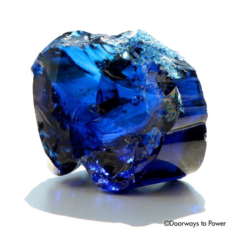 Electric Blue Atlantean Monatomic Andara Crystal 'Pleiadian Emissaries of the Light'