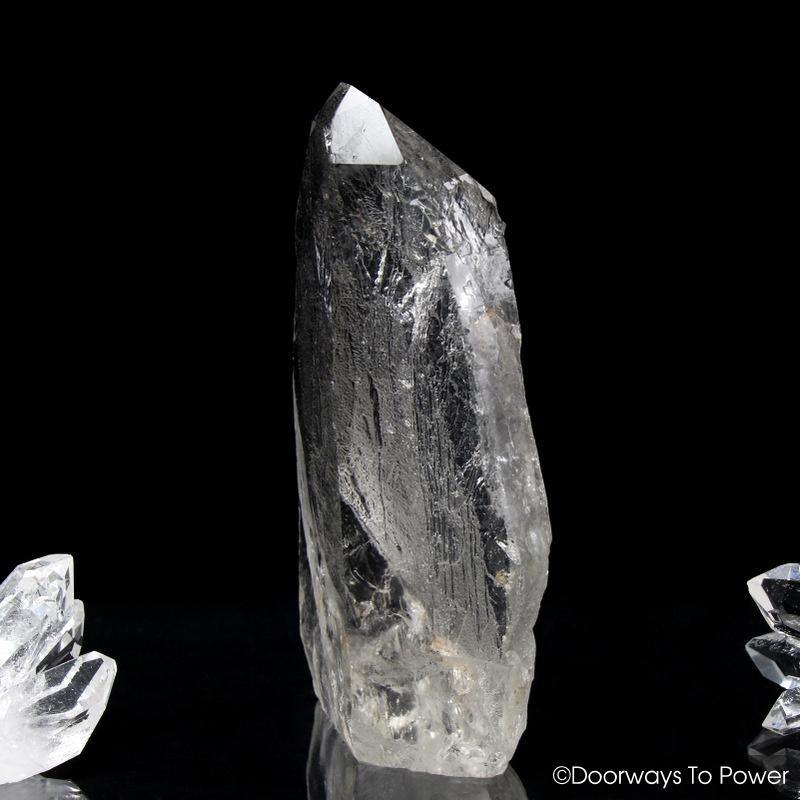 Lemurian Quartz Crystal Lightbrary 'Light Language' 9D Energy Gateway