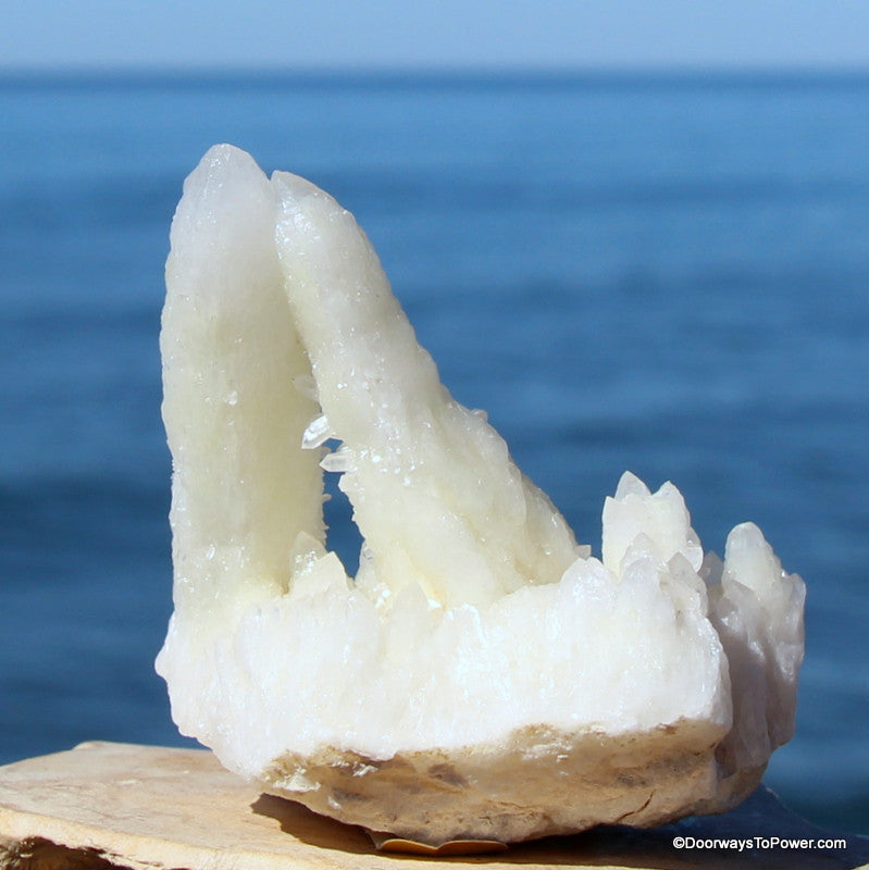 Sauralite Azeztulite Crsytal Druzy Cluster Azozeo Super Activated SAQC-2