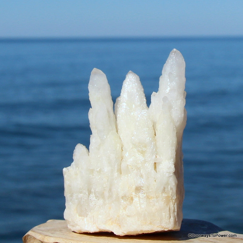 Sauralite Azeztulite Crsytal Druzy Cluster Azozeo Super Activated HGA-1