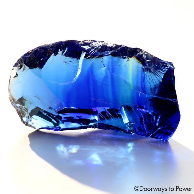 Tanzanite Fire Elestial Sapphire Andara Crystal 'Lu·Mi·Nar·Y'