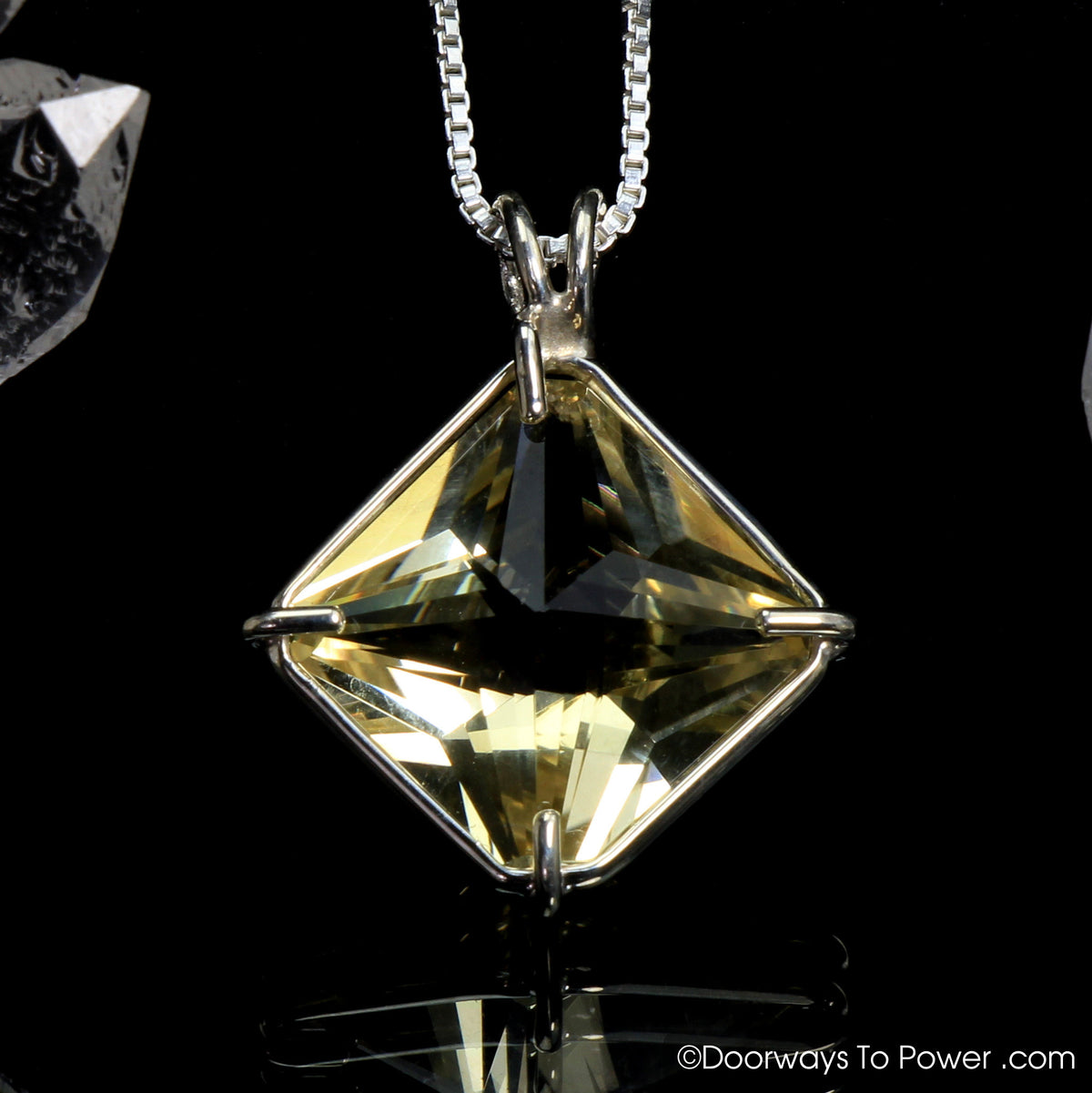 Golden Labradorite Magician Stone Pendant