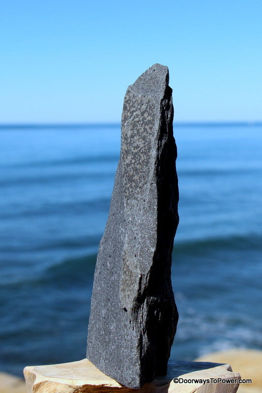 Black Azeztulite Altar Stone Azozeo Super Activated