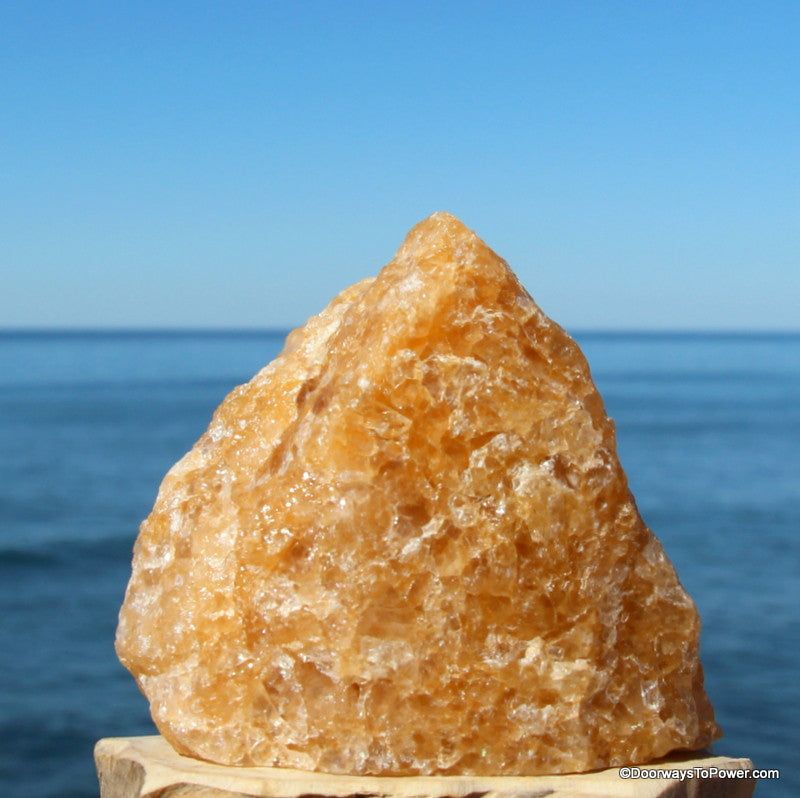 Himalaya Gold Azeztulite Altar Stone Azozeo Super Activated