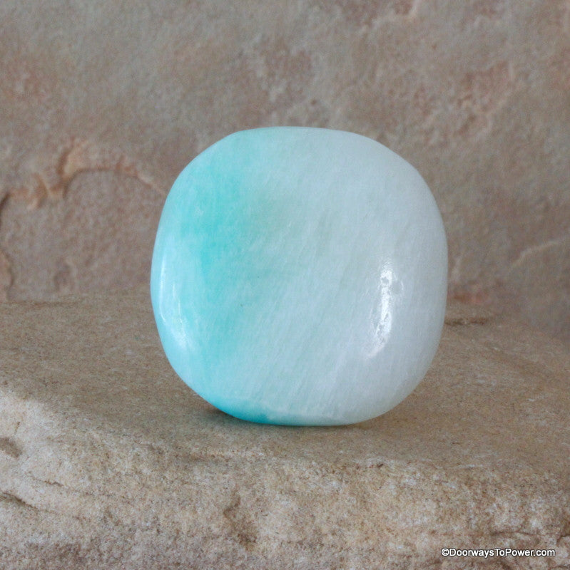 Blue Aragonite Crystal - Polished