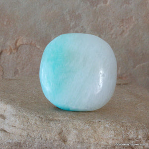 Blue Aragonite Crystal - Polished