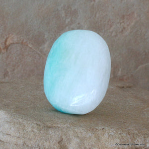 Blue Aragonite Crystal - Polished
