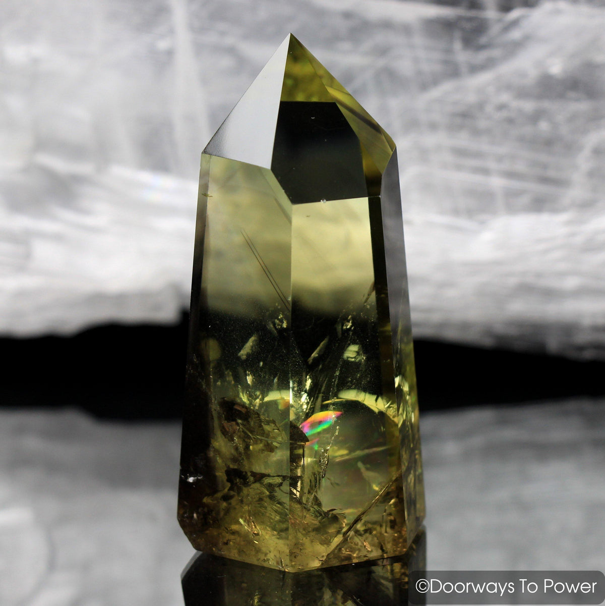 John of God Crystal Citrine & Smoky Phantom Quartz