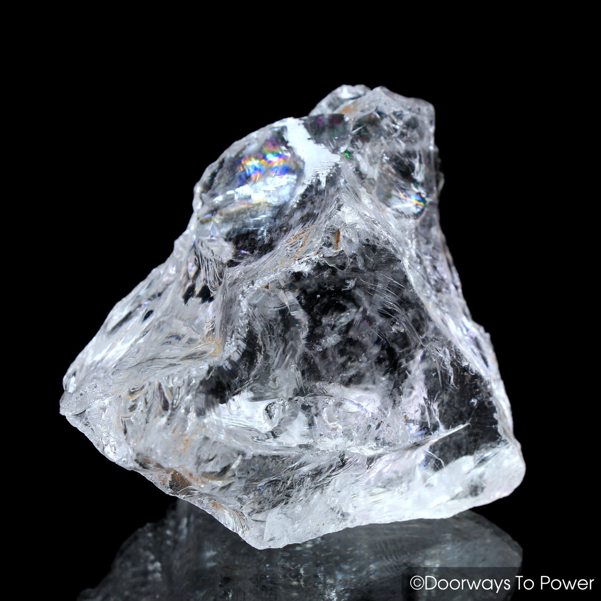 Satyaloka Azeztulite Quartz Record Keeper Crystal synergy 12 stone