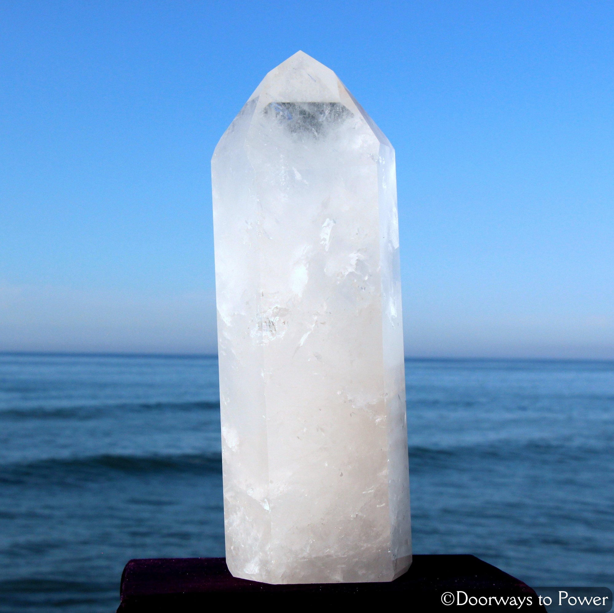 John of God Quartz Crystal Point