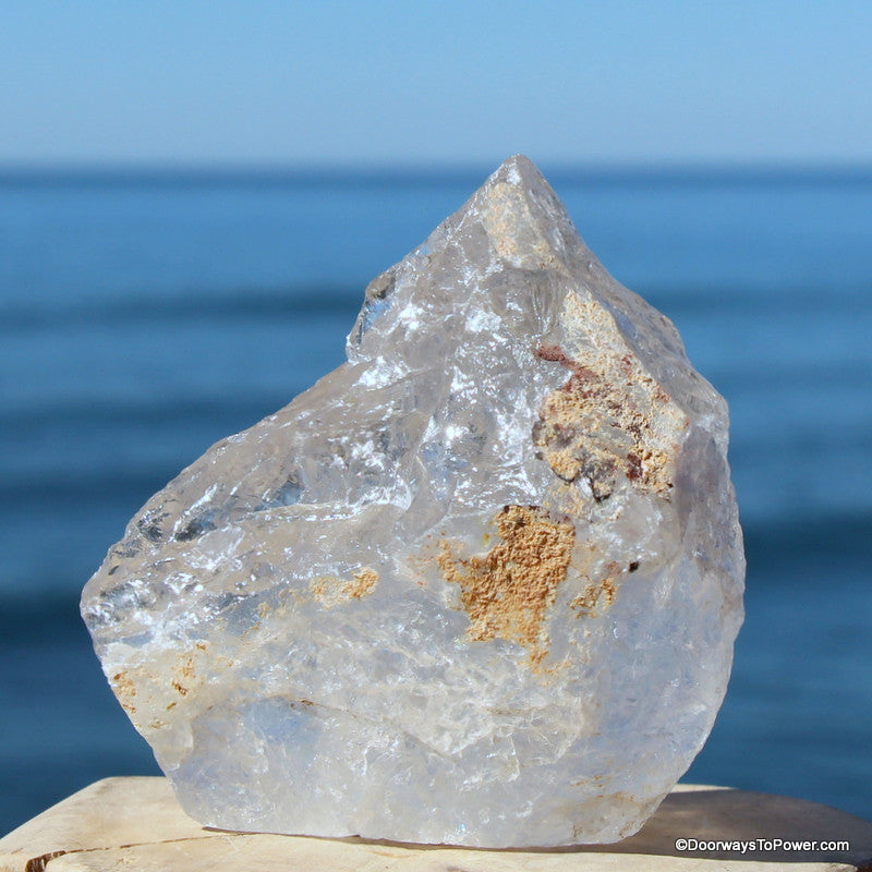 Big Satyaloka Azeztulite Altar Stone Azozeo Super Activated Crystal SQC-1