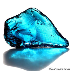 Electric Blue Atlantean Monatomic Andara Crystal 'Pleiadian Emissaries of the Light'