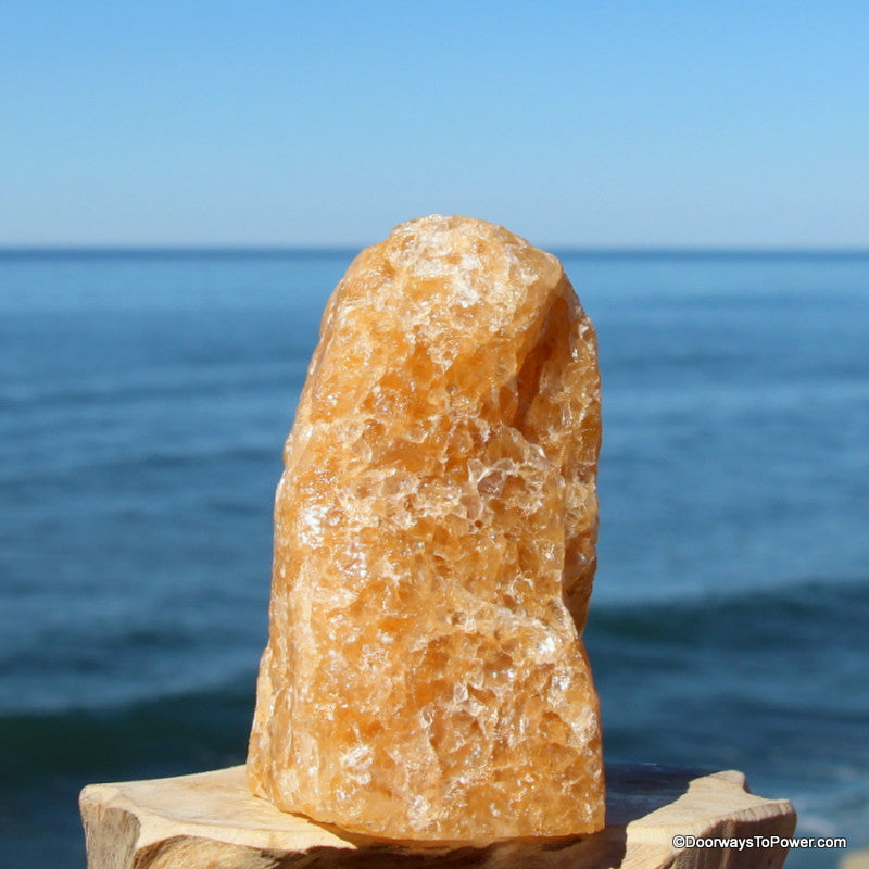 Himalaya Gold Azeztulite Altar Stone Azozeo Super Activated