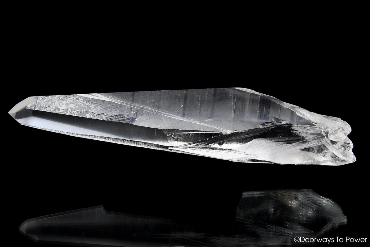 Lemurian Quartz Dow Crystal Quartz Wand 