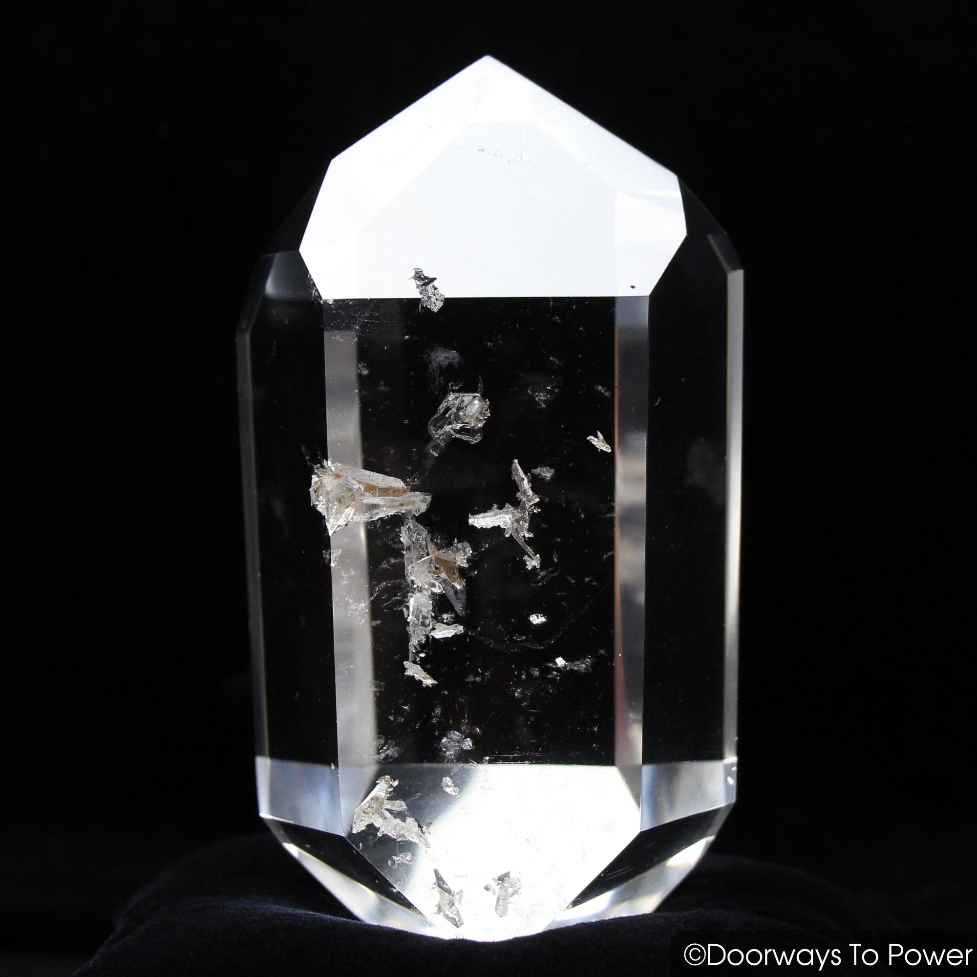 John of God Quartz Double Terminated Double Dow Crystal 