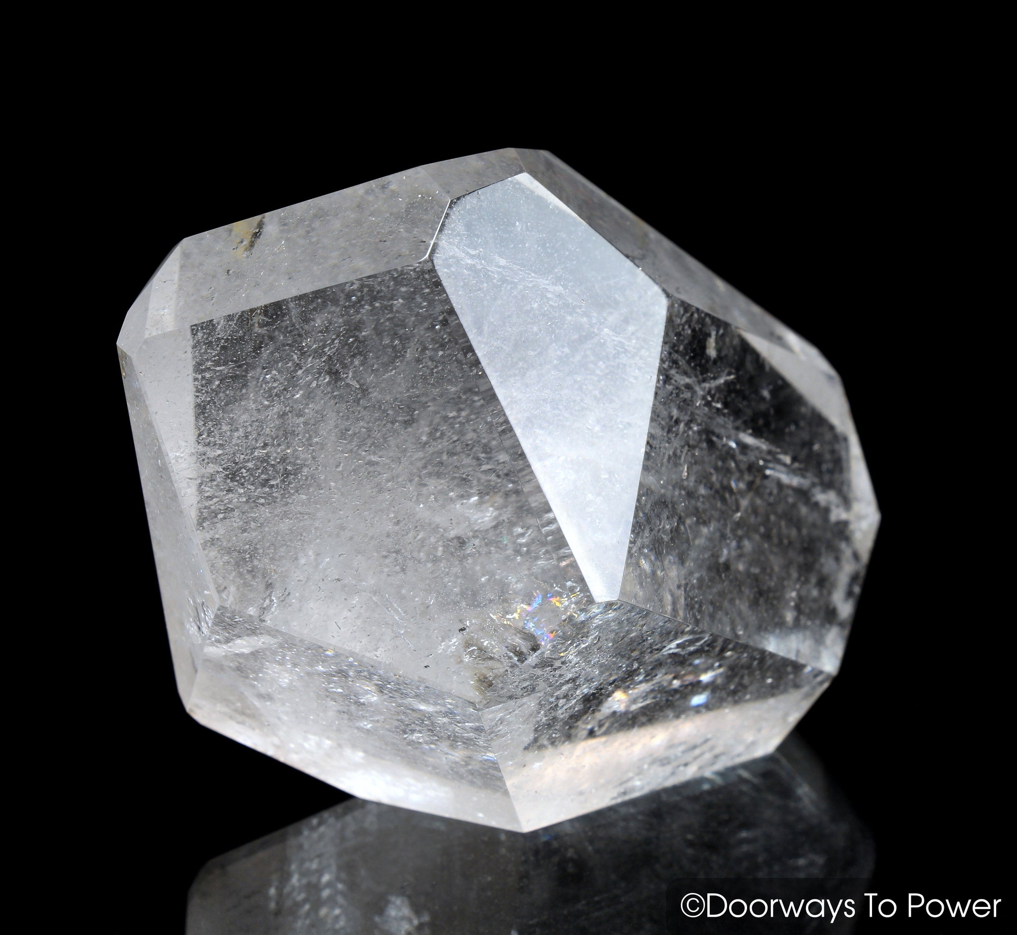 John of God Double Terminated Casa Healers Stone 'The Re-Charger' Crystal