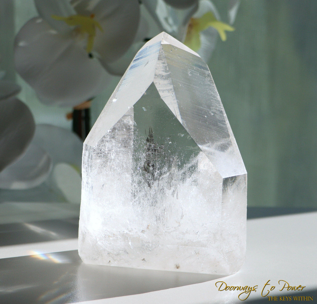 Lemurian Quartz Crystal Point