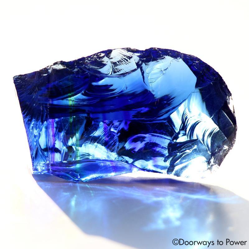 Tanzanite Fire Elestial Sapphire Andara Crystal 'Lu·Mi·Nar·Y'