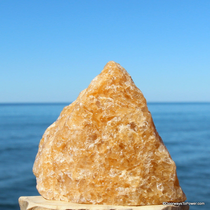 Himalaya Gold Azeztulite Altar Stone Azozeo Super Activated