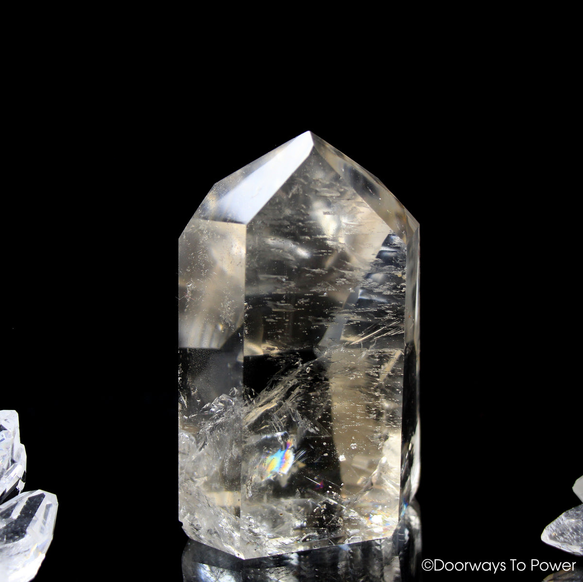 Golden Healer Lemurian Seed Sunken Record Keeper Crystal