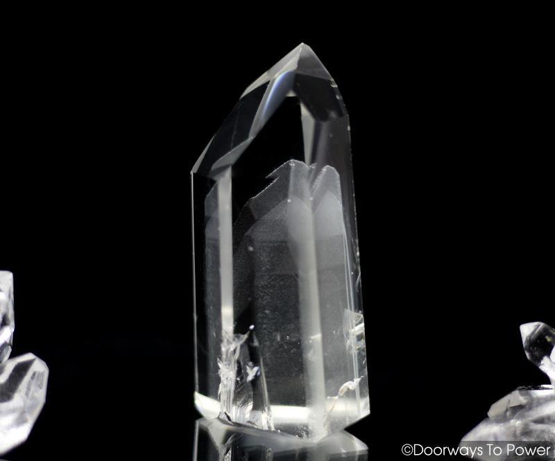 John of God Quartz Phantom Crystal Point