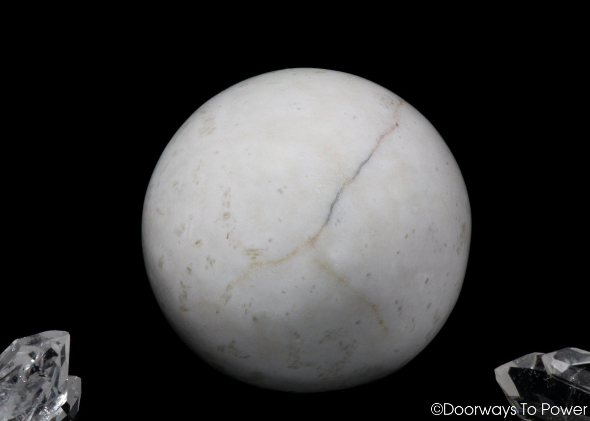 Synergy 12 Scolecite Crystal Sphere