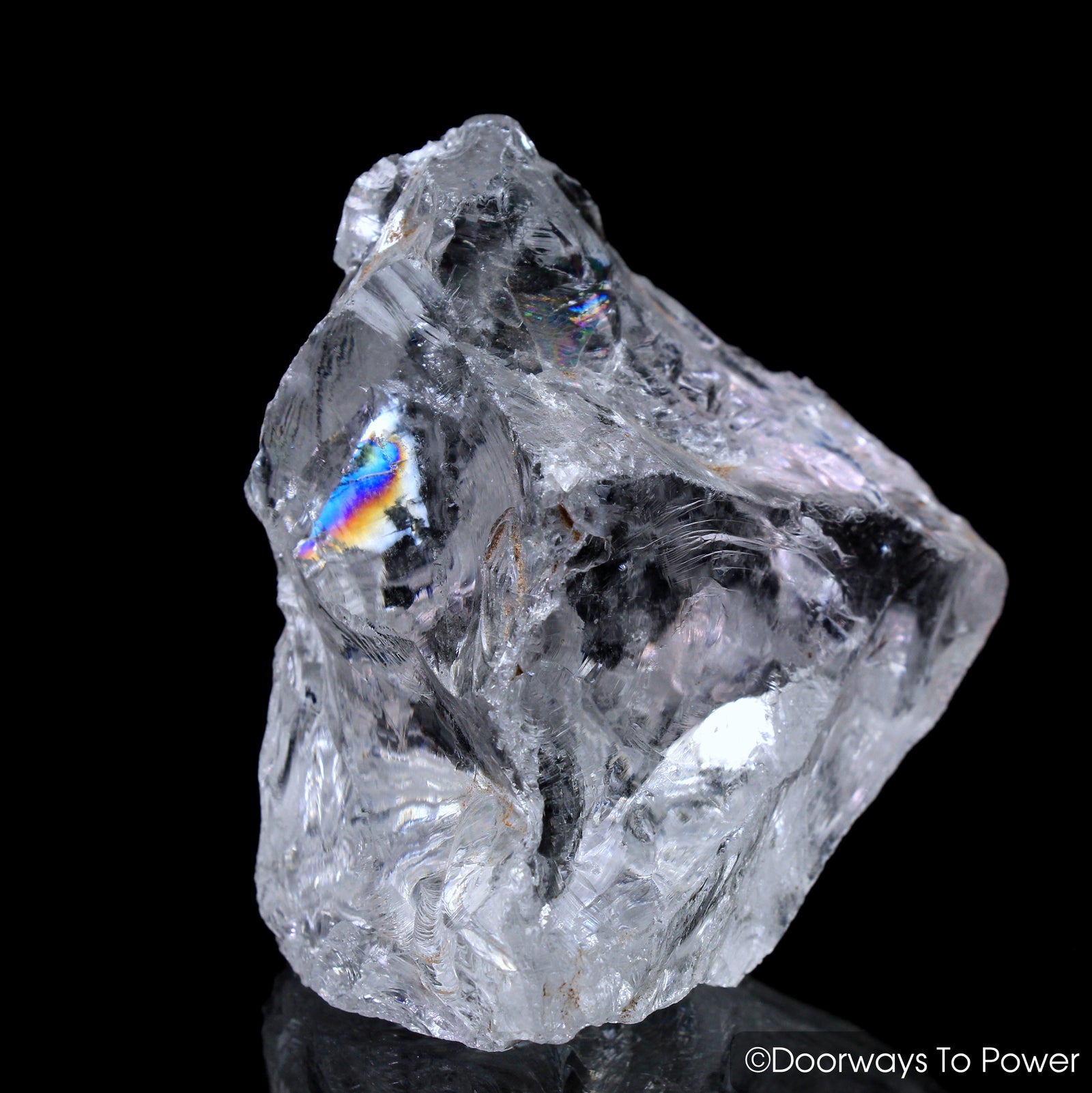 Satyaloka Azeztulite Quartz Record Keeper Crystal synergy 12 stone