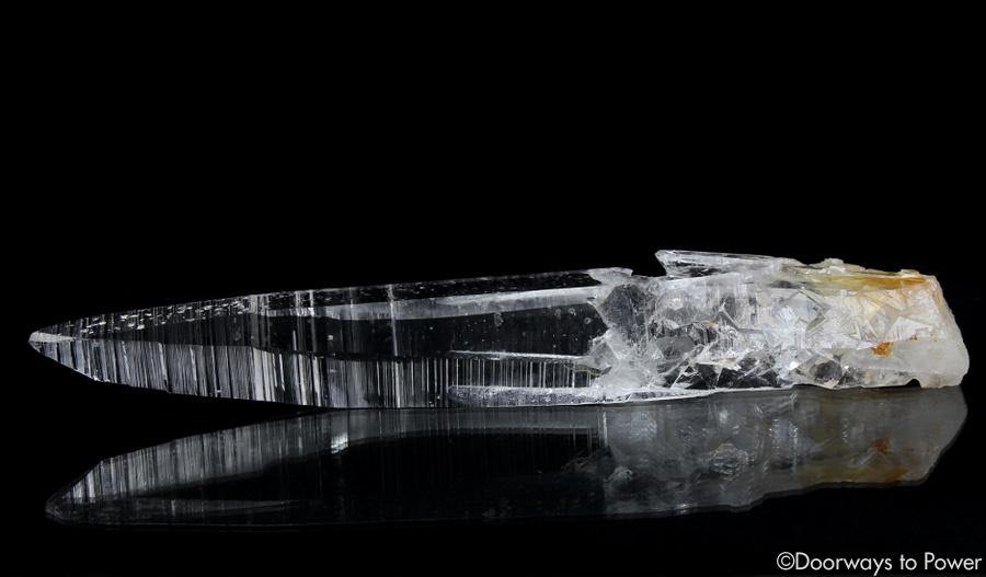  Colombian Lemurian Light Quartz Crystal Record Keeper Laser Wand