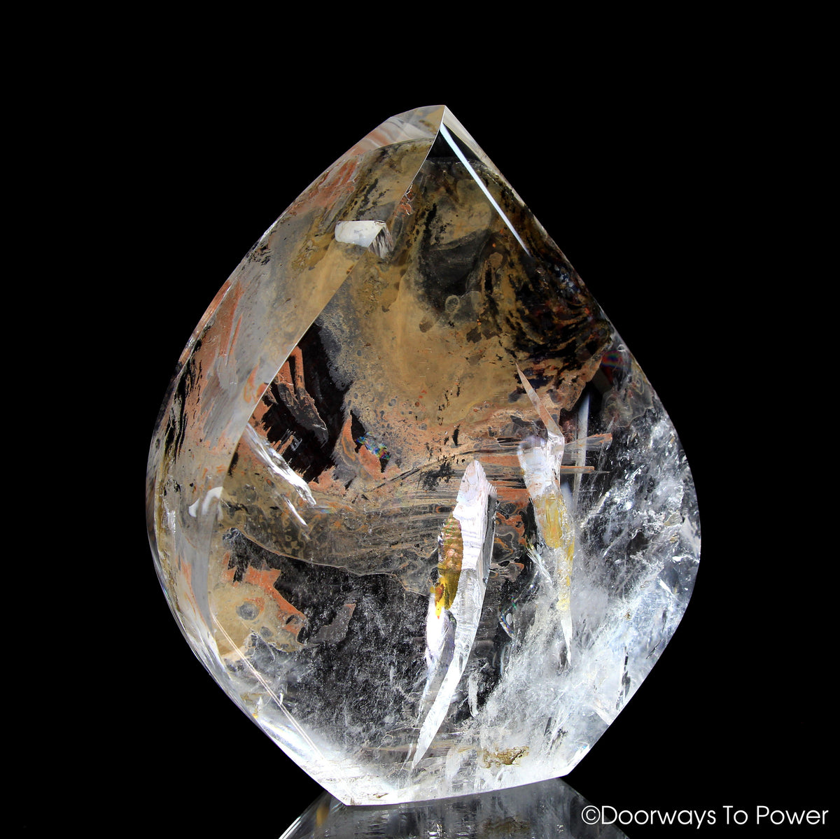 John of God Casa Crystal Sculpture 'Spiritual Alchemist'  Rare