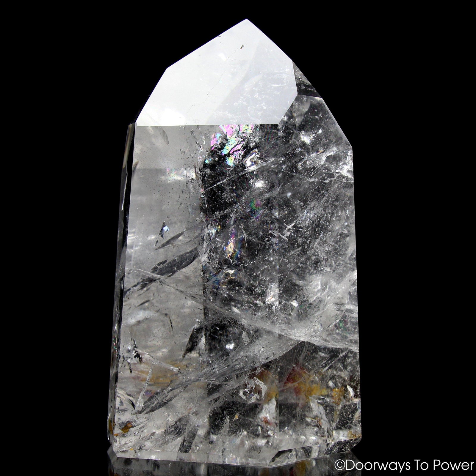 John of God Crystal Point Temple Heart Dow Master Crystal