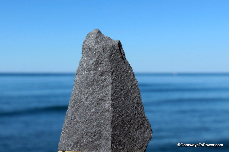 Black Azeztulite Altar Stone Azozeo Super Activated