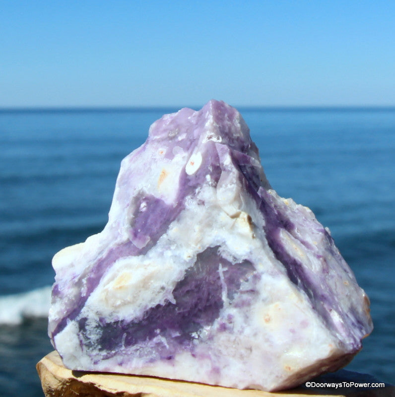 Violet Flame Opal Altar Stone RESERVED for MEG