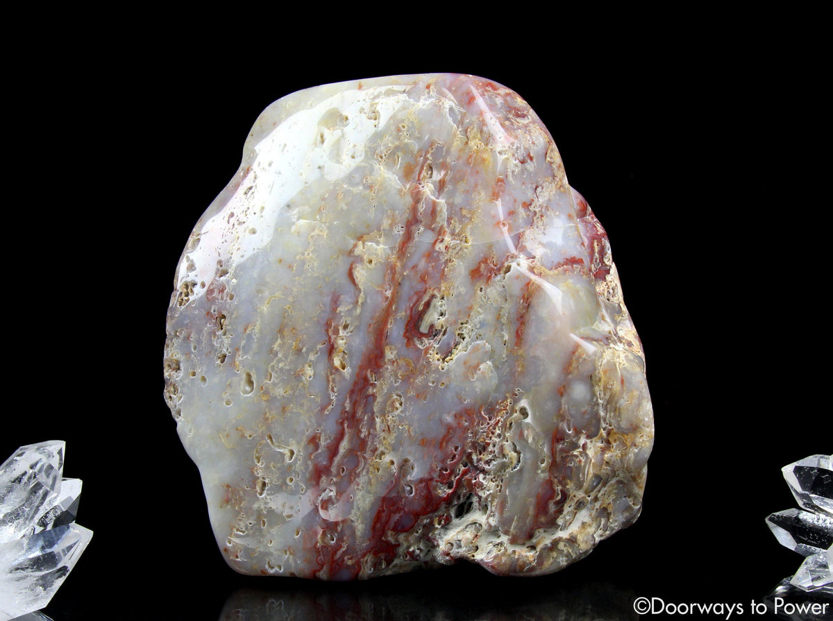 Cinnazez Azeztulite Quartz Crystal