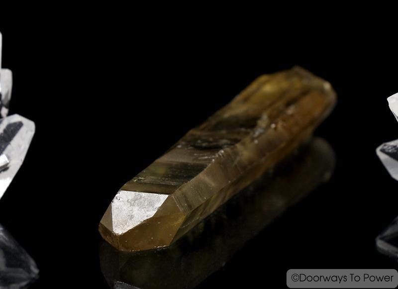 John of God Blessed Citrine Quartz Healing Wand