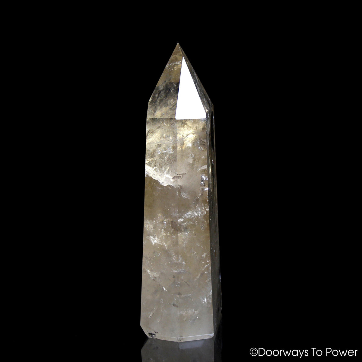  John of God Citrine Abundance Accumulator Casa Crystal Altar Stone