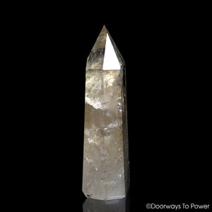  John of God Citrine Abundance Accumulator Casa Crystal Altar Stone