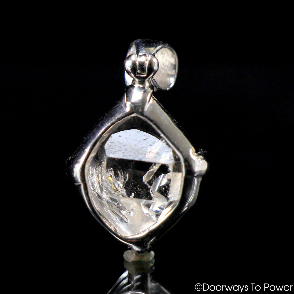 Herkimer Diamond Manifestation Quartz Record Keeper Crystal Pendant