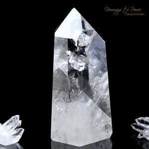 Lemurian Phantom Quartz Crystal Point