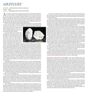 White Azeztulite Metaphysical Properties meanings - Book of Stones