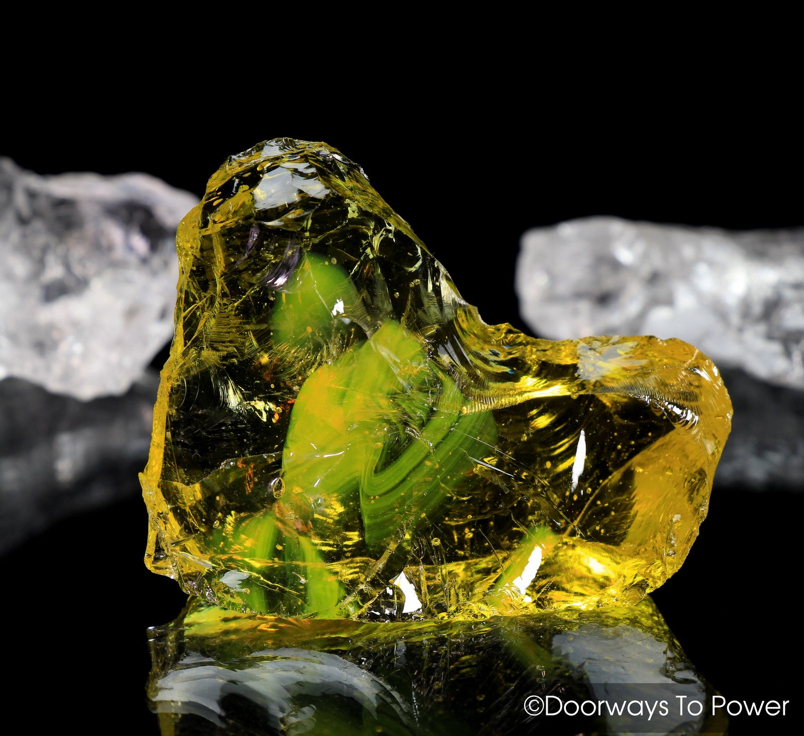 Dynamic Helidor Monatomic Andara Crystal 'Shaman Swirl'