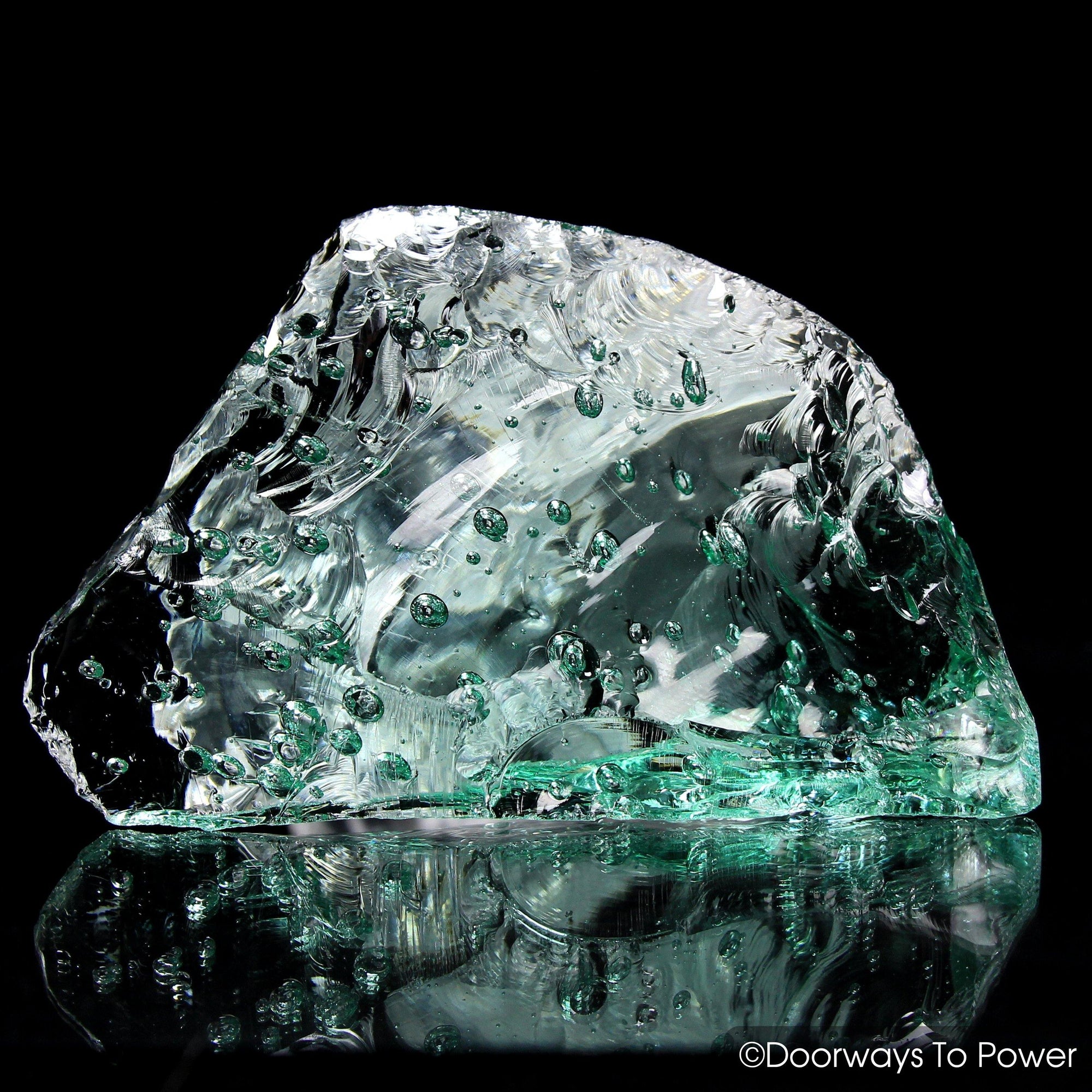 Ethereal Mint Monatomic Andara Crystal Mt Shasta