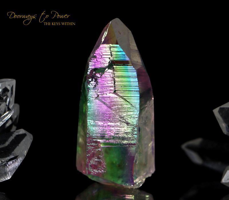 Pleiadian Starbrary Quartz Crystal 