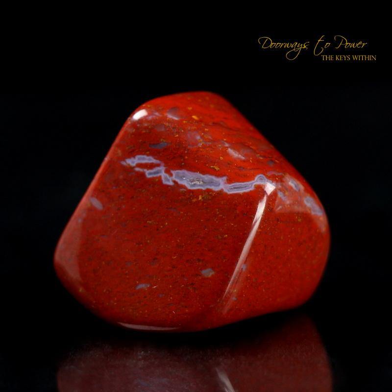 Red Fire Azeztulite Crystal 